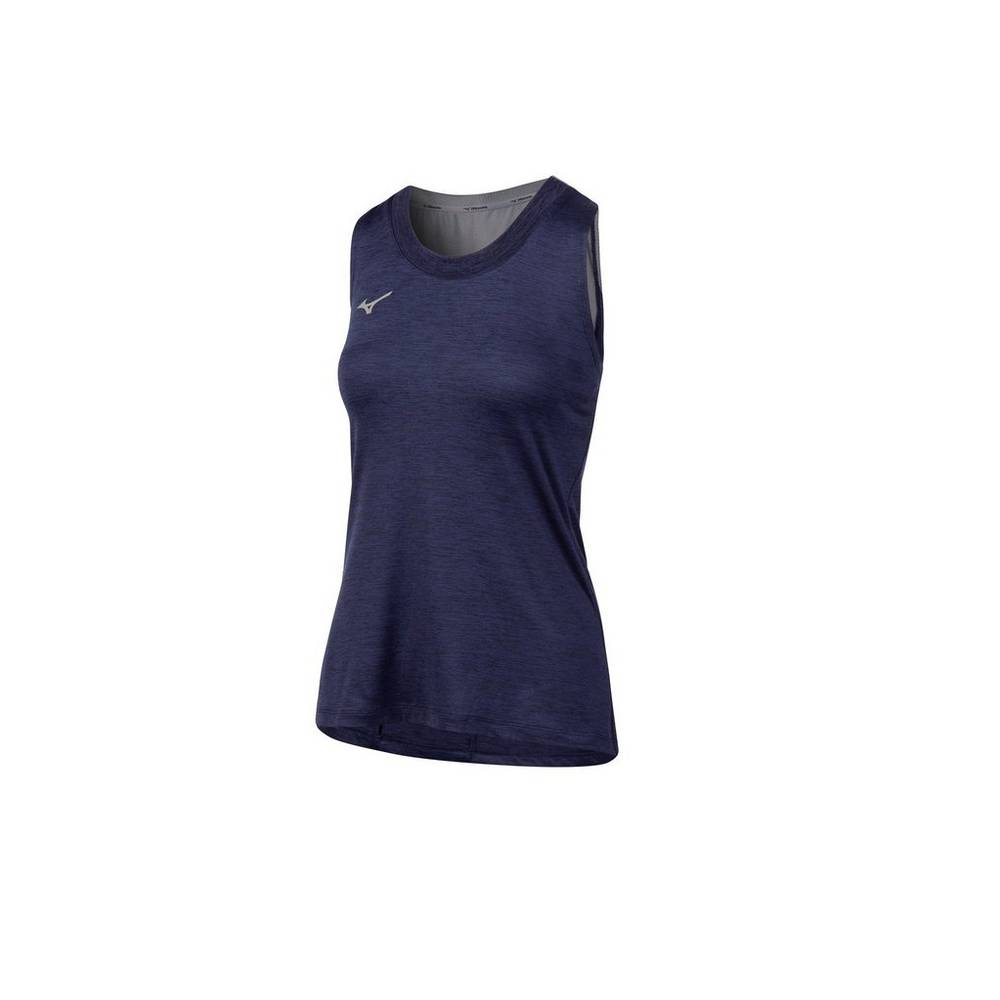 Mizuno Women's Alpha Tank Top Navy (530057-PZB)